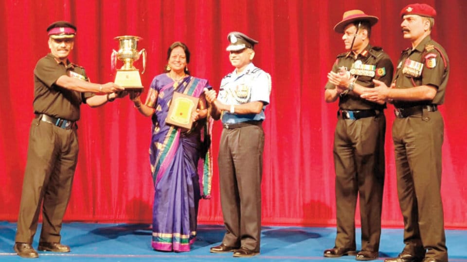 Wins Best Institution Award from NCC Karnataka and Goa
