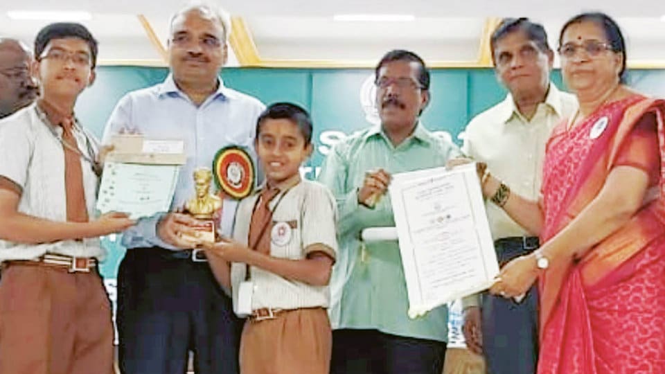 City students excel in South Indian Science Fair-2020
