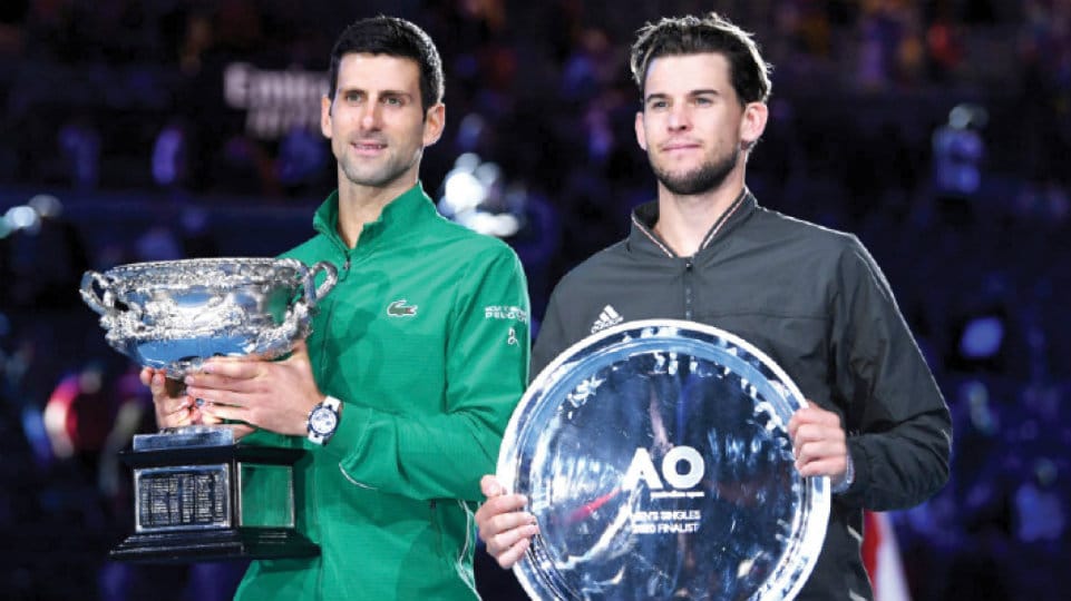 Success for Novak Djokovic
