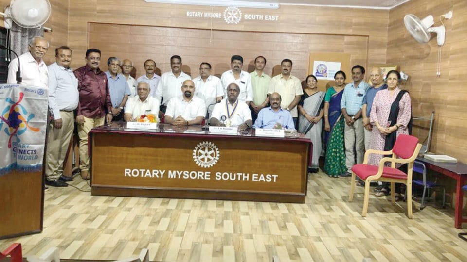 Office-bearers of Rotary South East