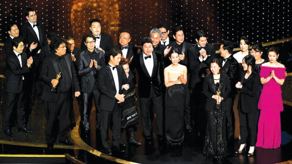 South Korean film Parasite creates history at Oscars