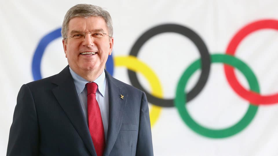 IOC Chief all praise for Bindra’s ‘Taking Refugee’ project