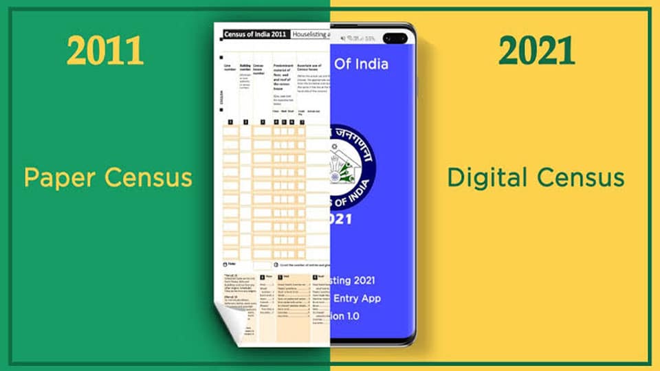 Preparations on for Census-2021, Mobile App to ease work