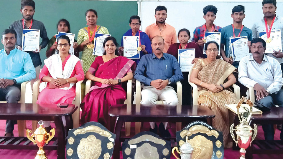 Differently abled students excel in State-level Sports Meet