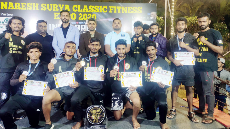 City MMA fighters bag medals