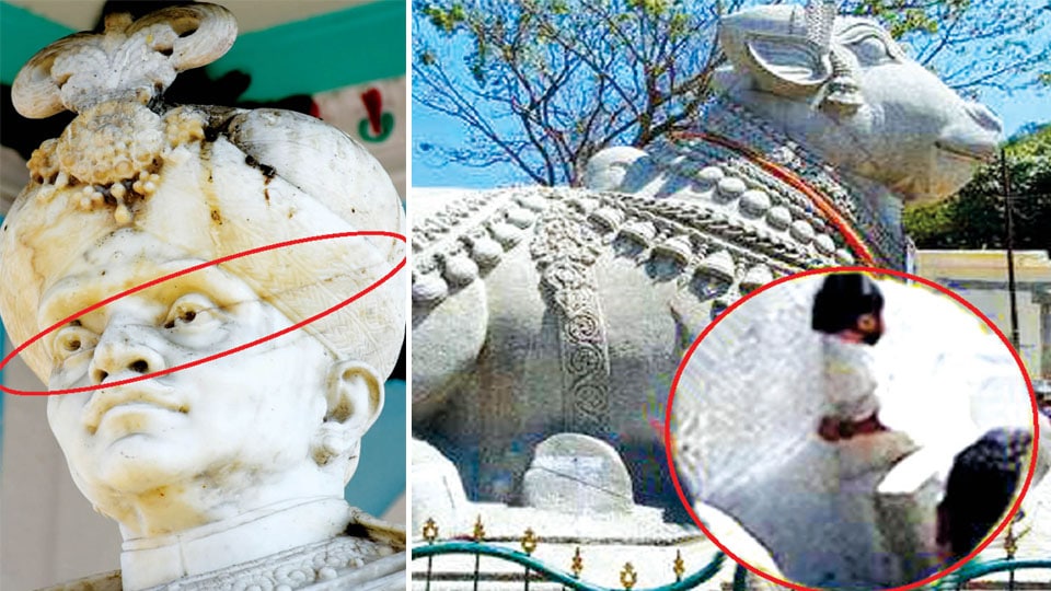 Nalwadi’s Statue develops cracks, again
