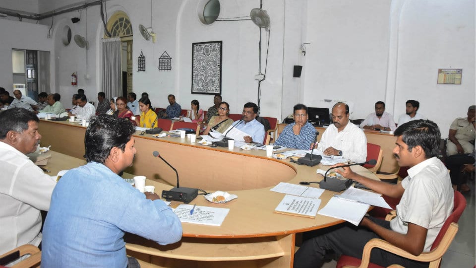 Tri-monthly district-level meeting held