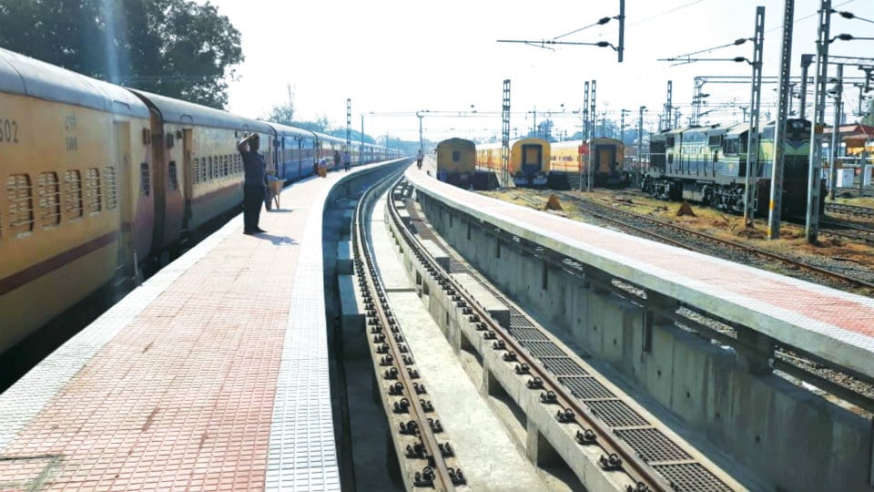 New pit line inaugurated at City Railway Station
