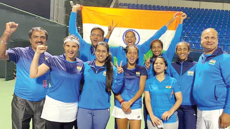 Indian Fed Cup team creates history: Earns promotion to Play-offs
