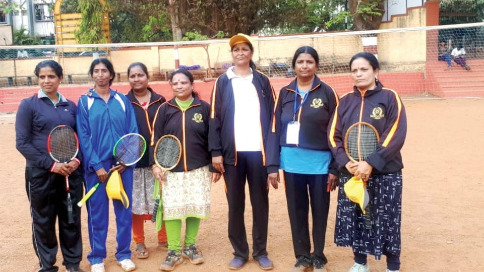 Mysuru women win badminton title  in State-level Government Employees Sports Meet