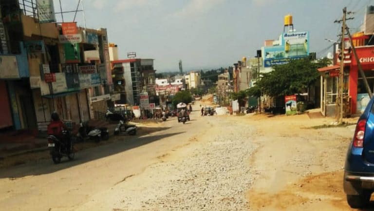 Hebbal Roads crying for attention - Star of Mysore