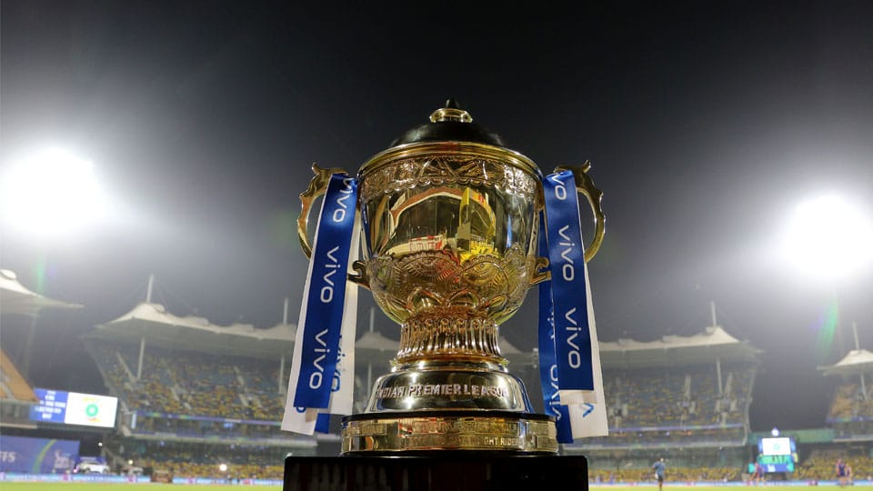 IPL at UAE from Sept.19