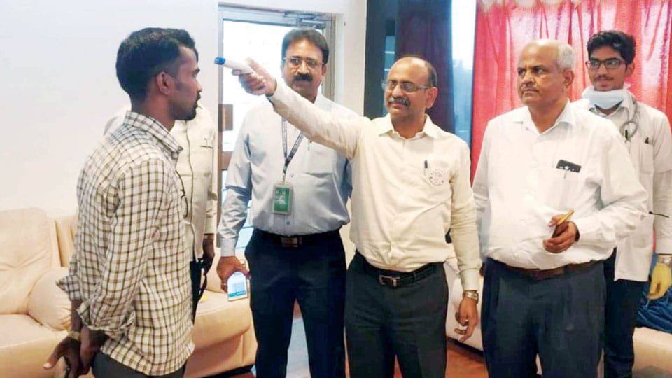 COVID-19: Thermal screening begins at Mysore Airport