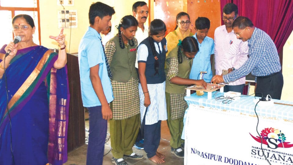 Physics and Chemistry workshops held at 12 Government Schools