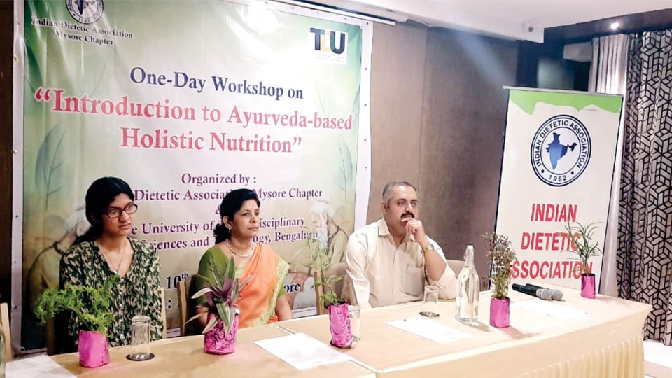 Workshop on Ayurveda-based Holistic Nutrition