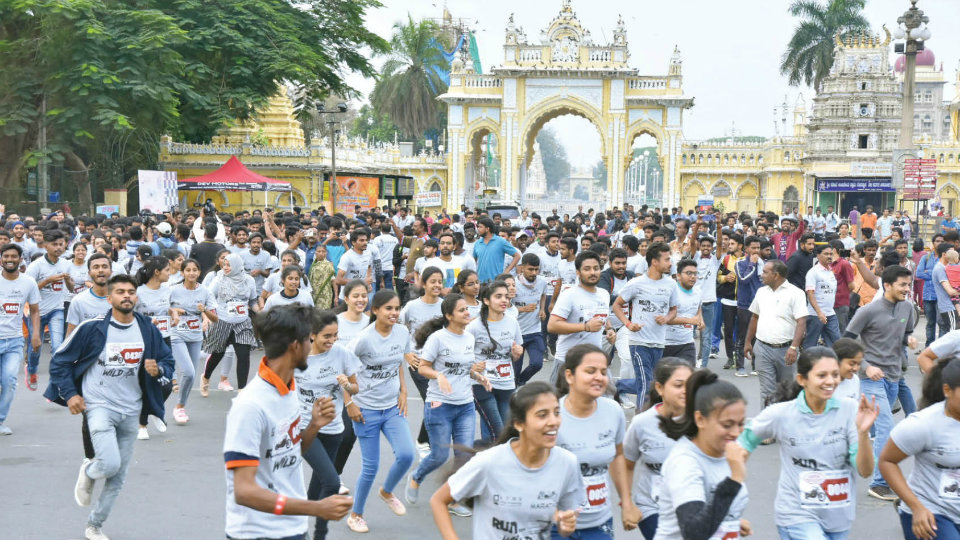 Students run for wildlife conservation