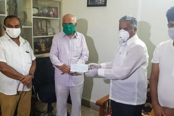 Donations pour in to combat COVID-19