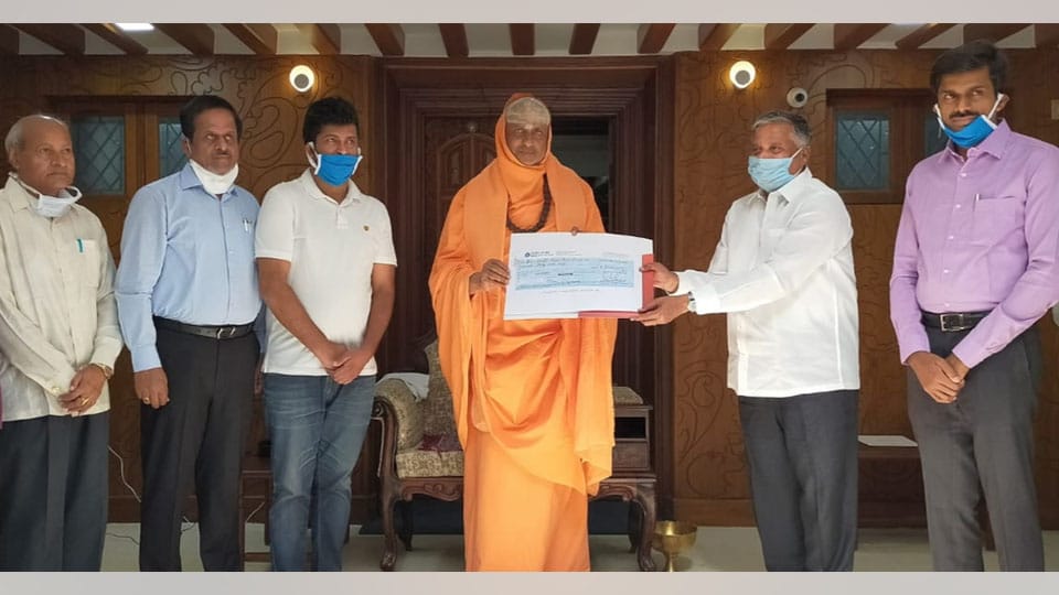 COVID-19: JSS Institutions donate Rs.50 lakh