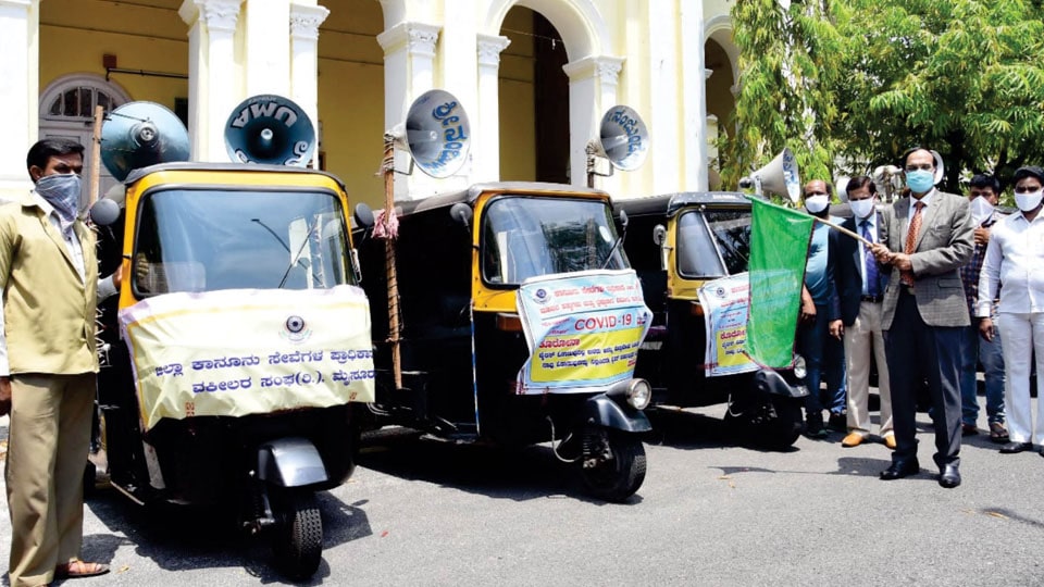COVID-19 awareness campaign vehicles launched