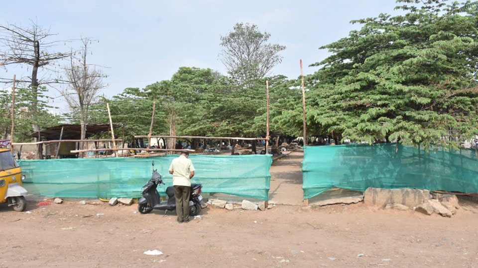 M.G. Road Market vendors stay put