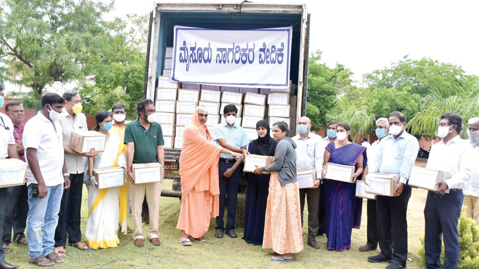 Mysore Citizens Forum to distribute 3,000 grocery boxes to poor families in city