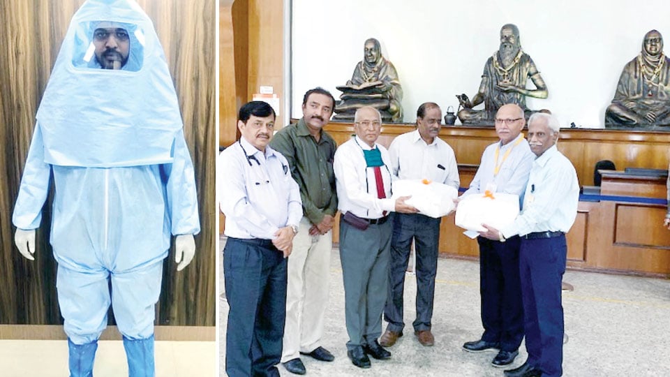 Mysore Physicians Trust donates Personal Protection Kits
