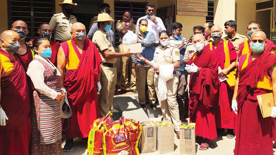 Tashi Lhunpo Monastery donates Rs. 2.5 lakh to Prime Minister and CM Relief Funds