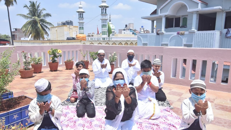 Namaz from home, virtual hugs mark Eid-ul-Fitr in city