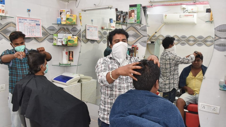 Hair-raising challenge: Salons, beauty parlours open