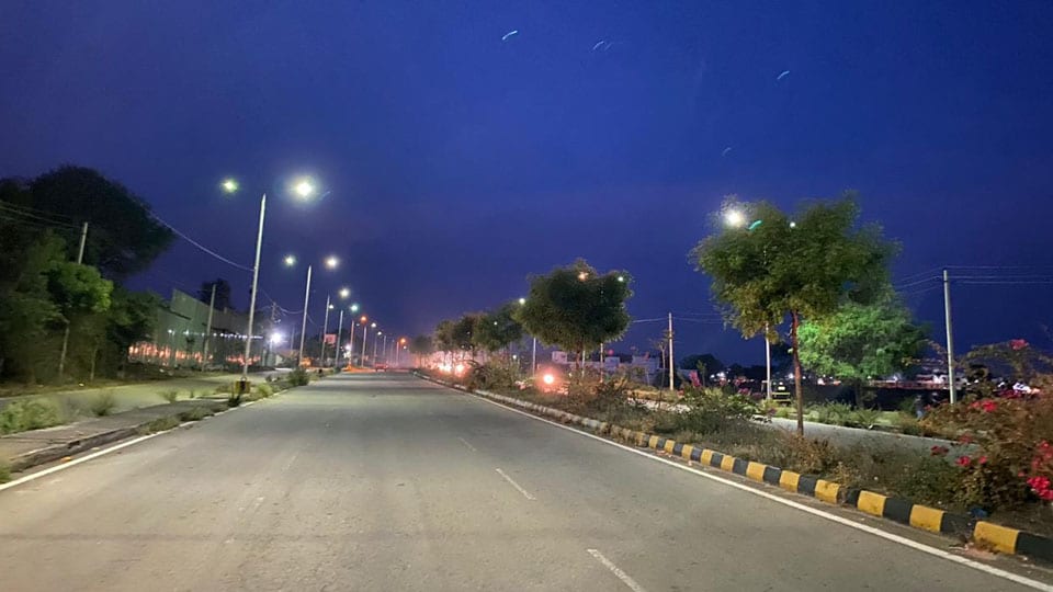 Ring of Light:  42-km Outer Ring Road glows, again