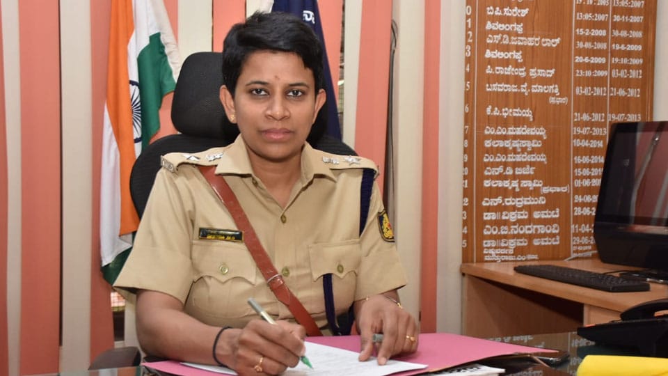 M.S. Geetha takes charge as DCP