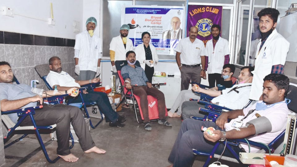 Blood donation marks birth anniversary of J.K. Tyres Founder-Chairman
