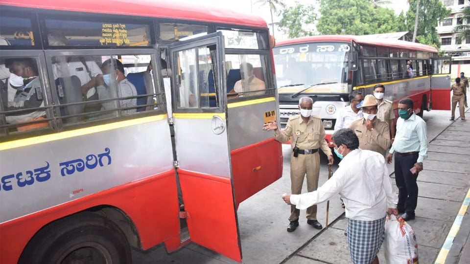 K.R. Nagar KSRTC Depot orders bus staff to meet revenue target