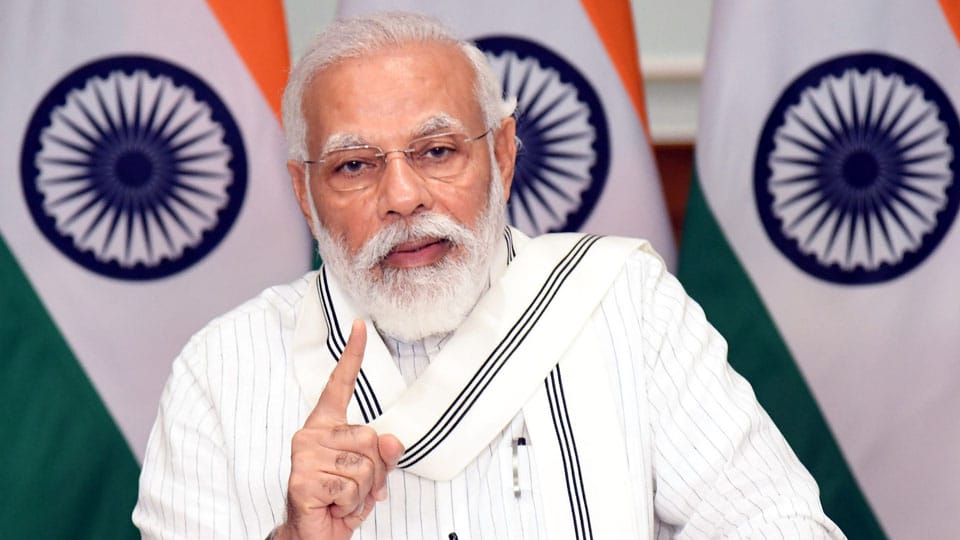 Those who eyed Indian territory in Ladakh got befitting reply: PM