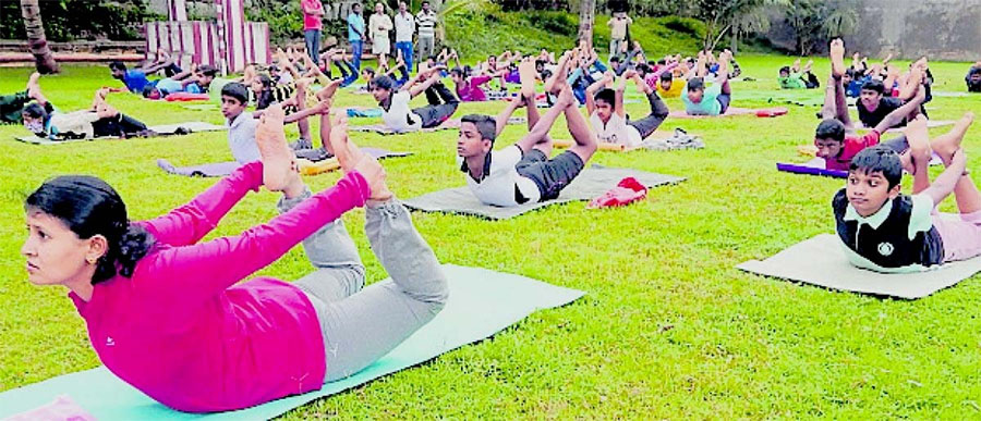 International Day of Yoga: Sri Trinetra Mahanta Shivayogi Swamiji