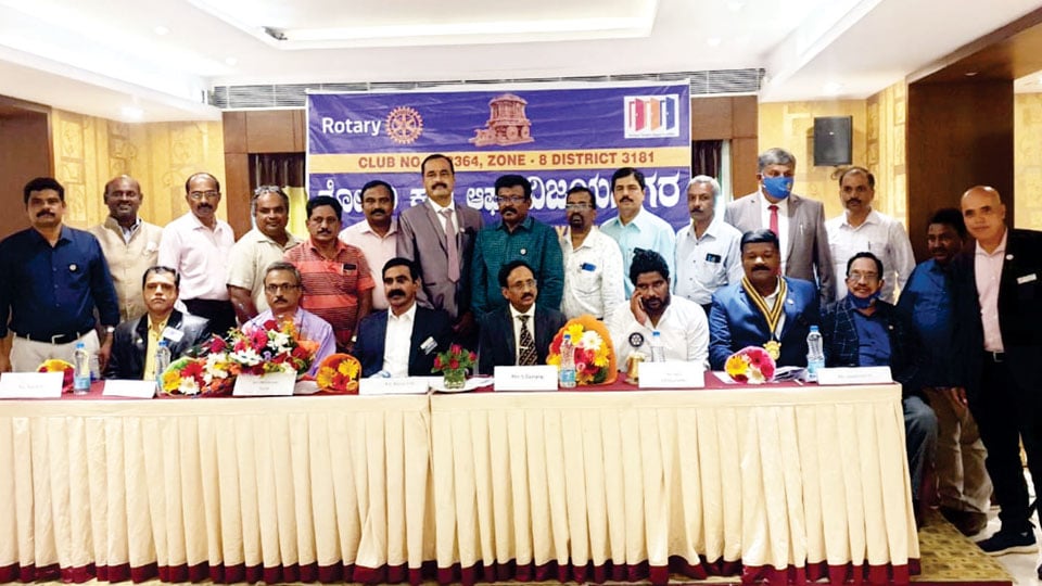 New team of Rotary Club of Vijayanagar