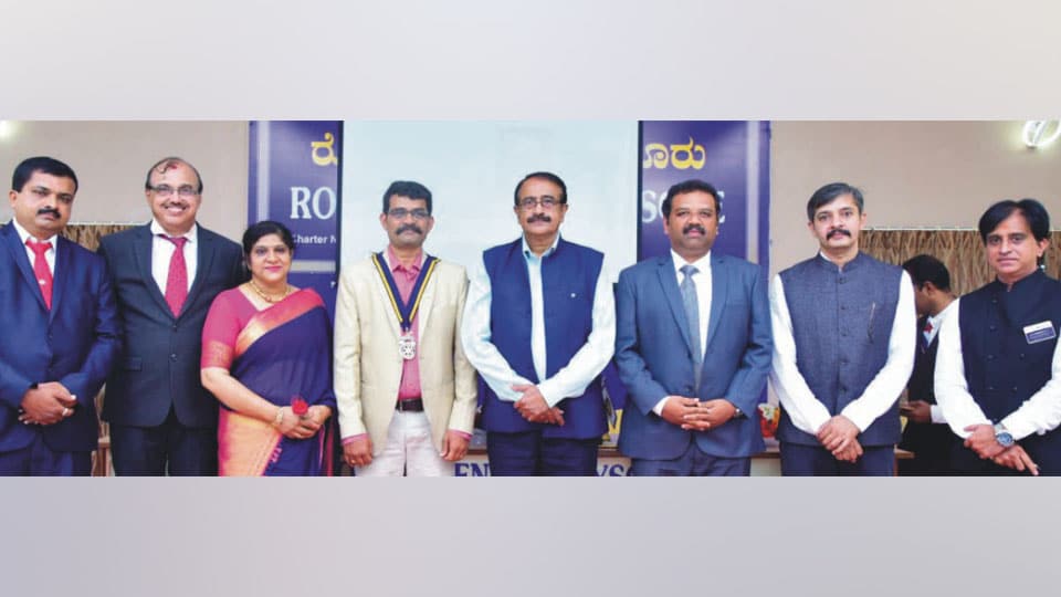 New team of Rotary Central Mysore