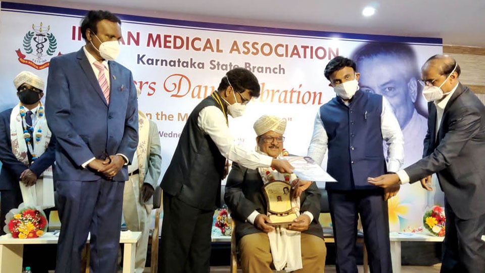 State IMA Doctor’s Day Award conferred