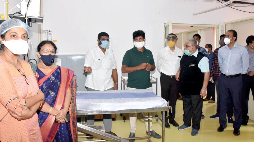 MP inaugurates Comprehensive COVID Care at Bibi Ayesha Milli Hospital