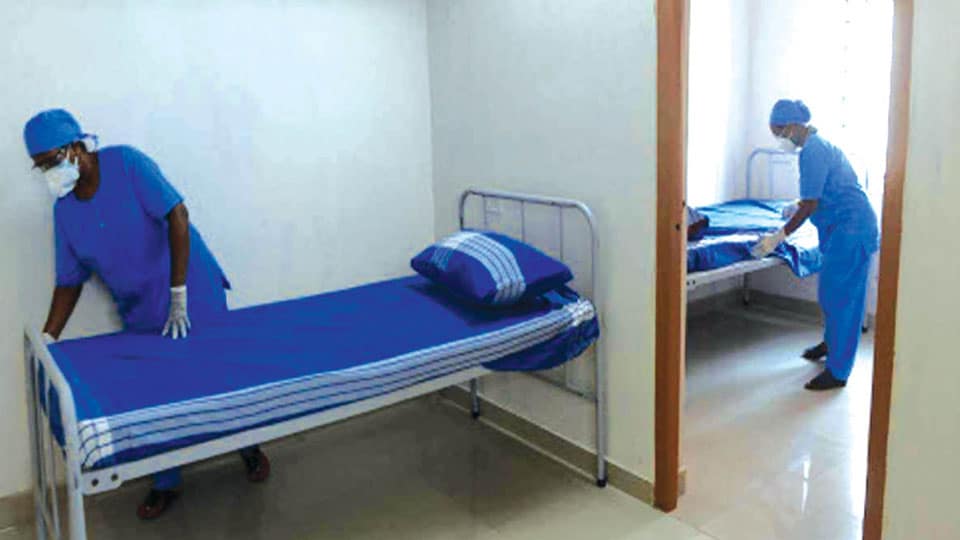 Pvt. Hospitals agree to keep 50 percent beds for Covid-19 patients