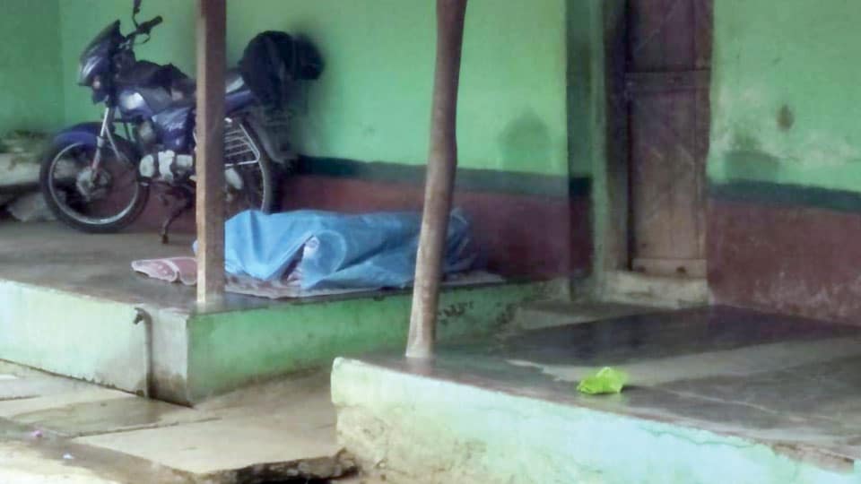 Dead body shifted from one village to another for last rites