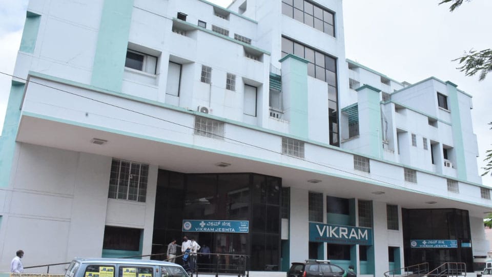 16 infected frontline warriors admitted to Vikram Jeshta Hospital
