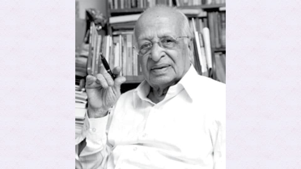 Kannada linguist, grammarian, teacher, writer and lexicographer… G. Venkatasubbiah turns 107