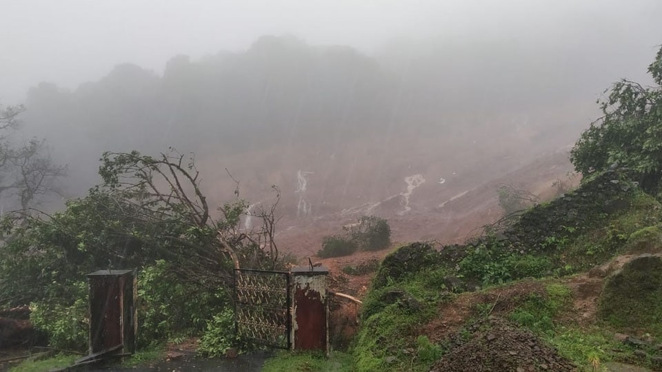 Five missing in midnight landslide at Talacauvery in Kodagu