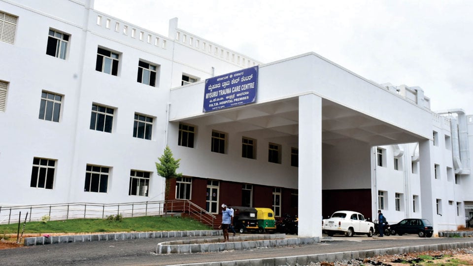 Trauma Centre on KRS Road as additional COVID Hospital