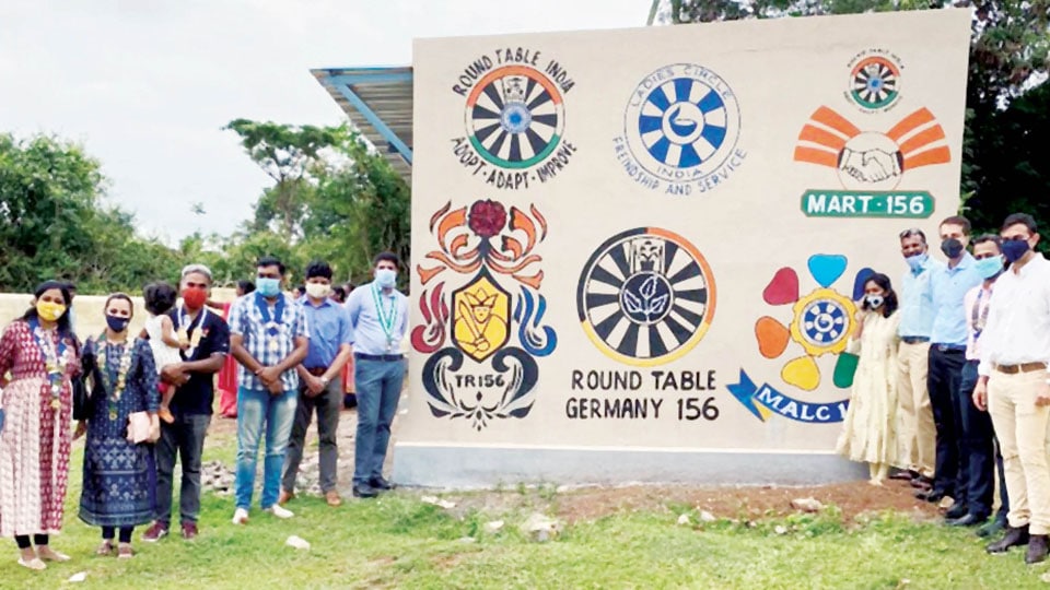 Round Table’s Classroom Project at Govt. School