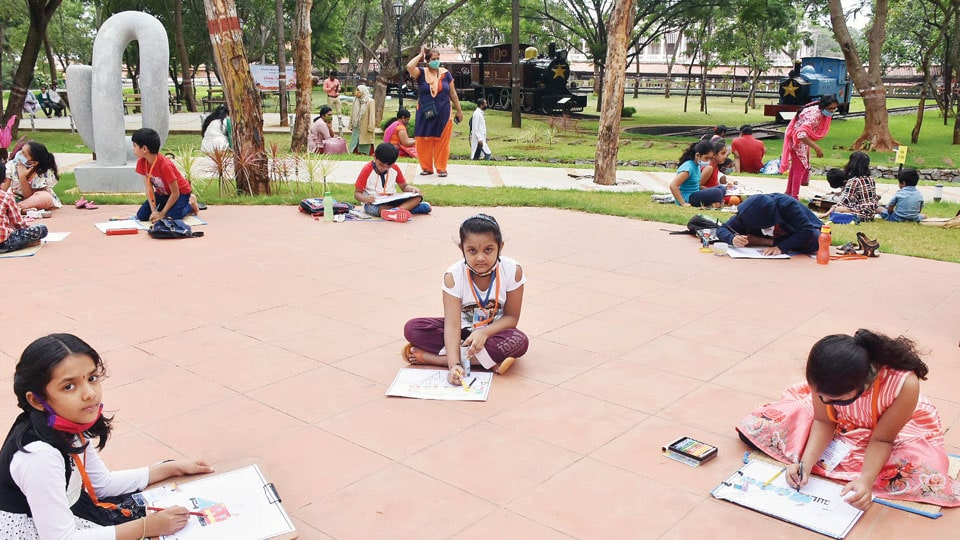 Rail Museum holds drawing contest