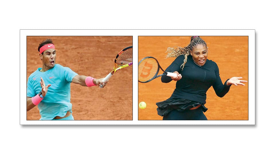 French Open: Nadal, Williams  win Roland Garros openers
