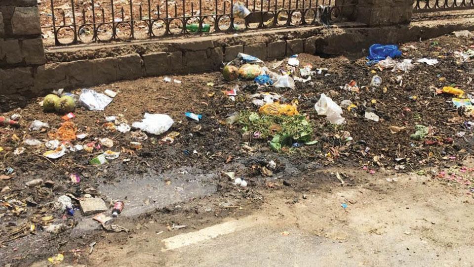 Plea to clean up garbage dumping spot at Kesare