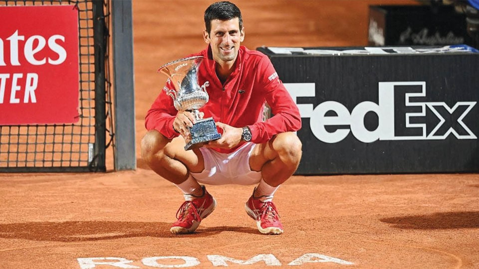 Novak Djokovic wins fifth Rome Title for record 36th Masters Crown
